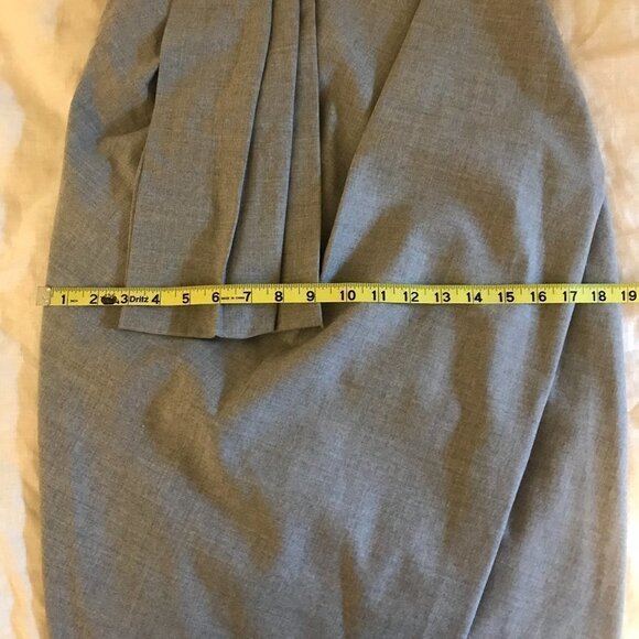 Kaufmanfranco 021 Gray Sheath Halter Dress, EUC! - Picture 10 of 16